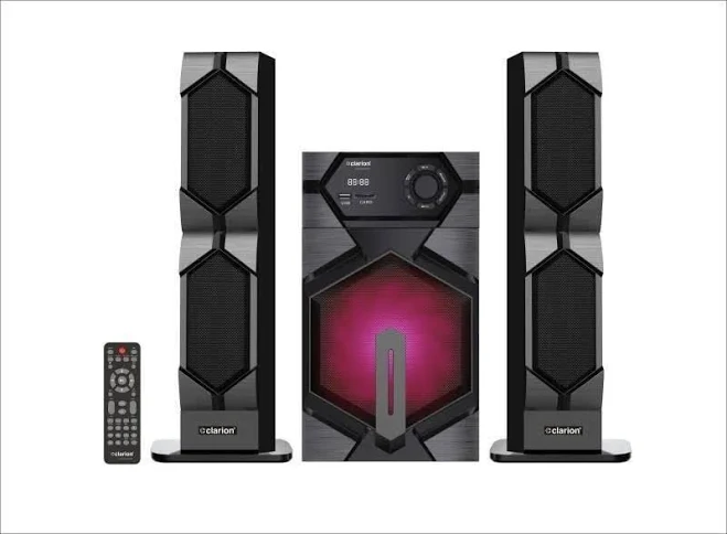 Clarion JM-8237 2.1 Channel Multimedia Speaker System with 160W Output and Bluetooth v5.0