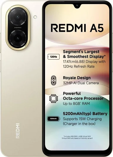 Redmi A5 Airtel (3GB+64GB)