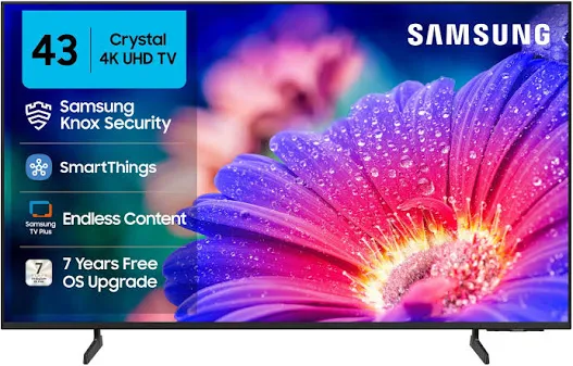 Samsung 108 cm (43 inch) Full HD LED Smart Tizen TV.