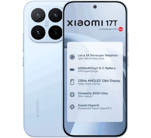 Xiaomi 17T 12GB RAM 256GB ROM